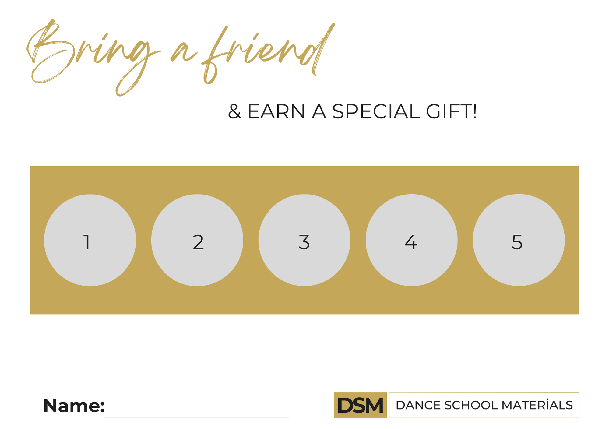Dance Class Motivation Kit – Printable Templates for Dance Teachers and Studios