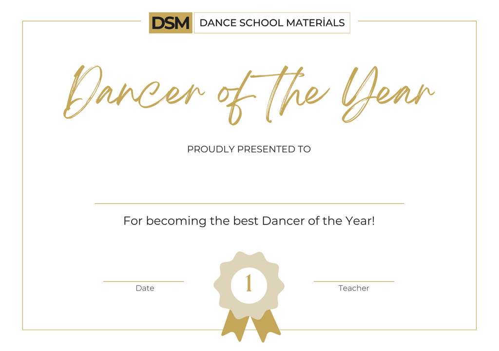 Dance Class Motivation Kit – Printable Templates for Dance Teachers and Studios