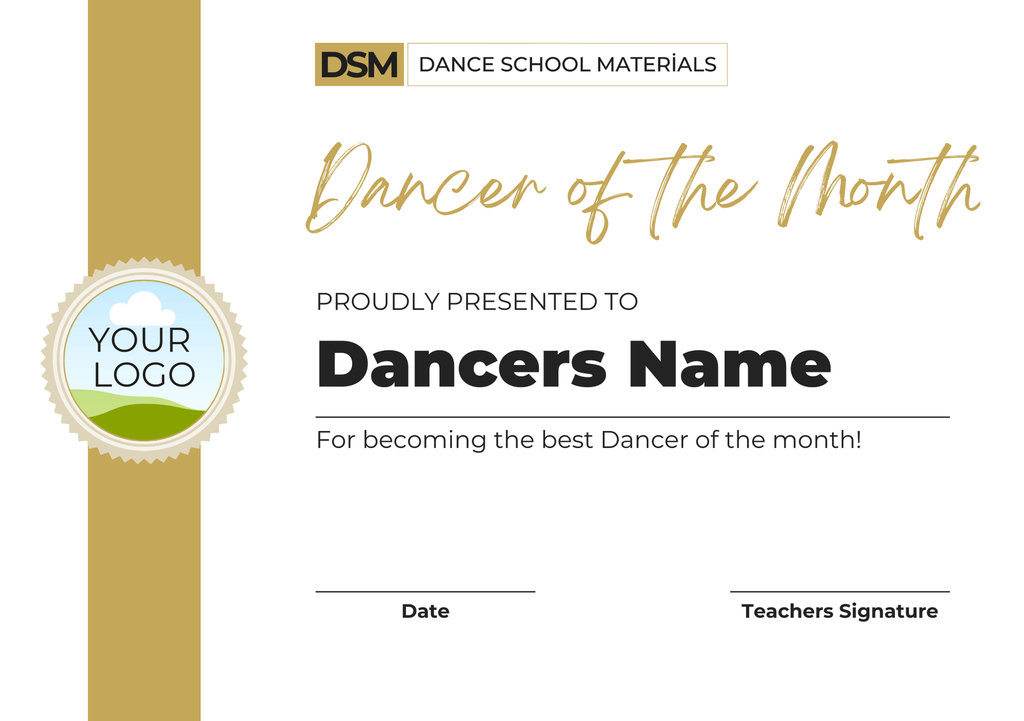 Dance Class Motivation Kit – Editable Templates for Dance Teachers and Studios
