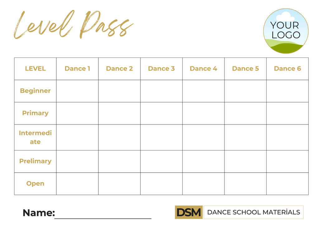 Dance Class Motivation Kit – Editable Templates for Dance Teachers and Studios
