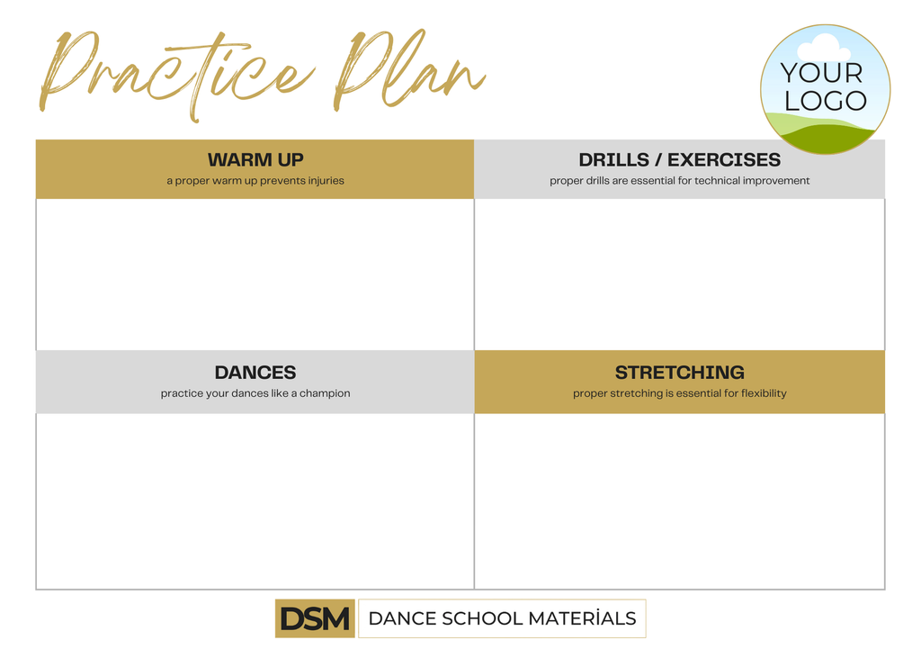 Dance Class Motivation Kit – Editable Templates for Dance Teachers and Studios