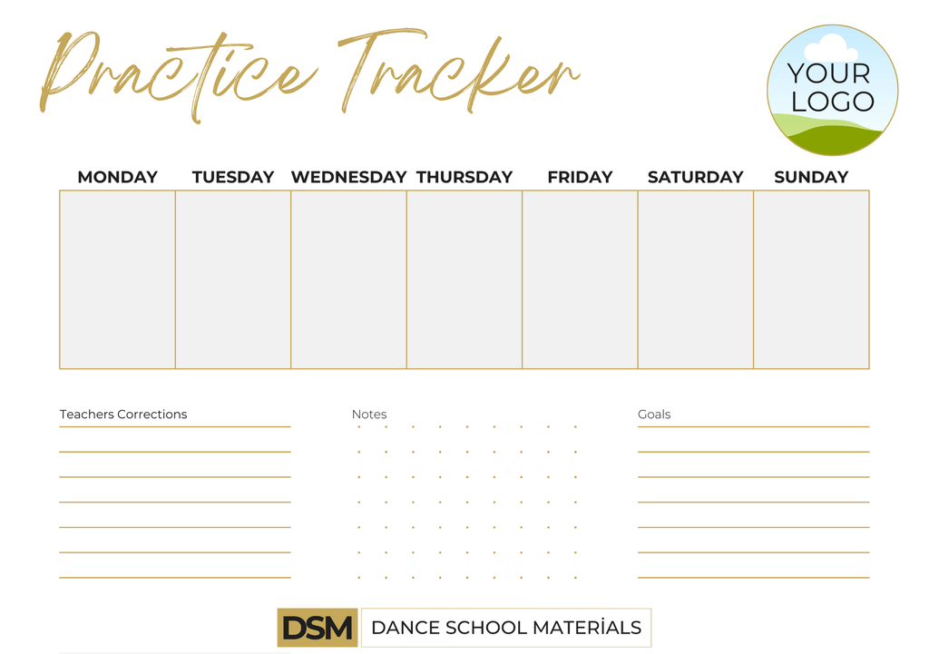 Dance Class Motivation Kit – Editable Templates for Dance Teachers and Studios