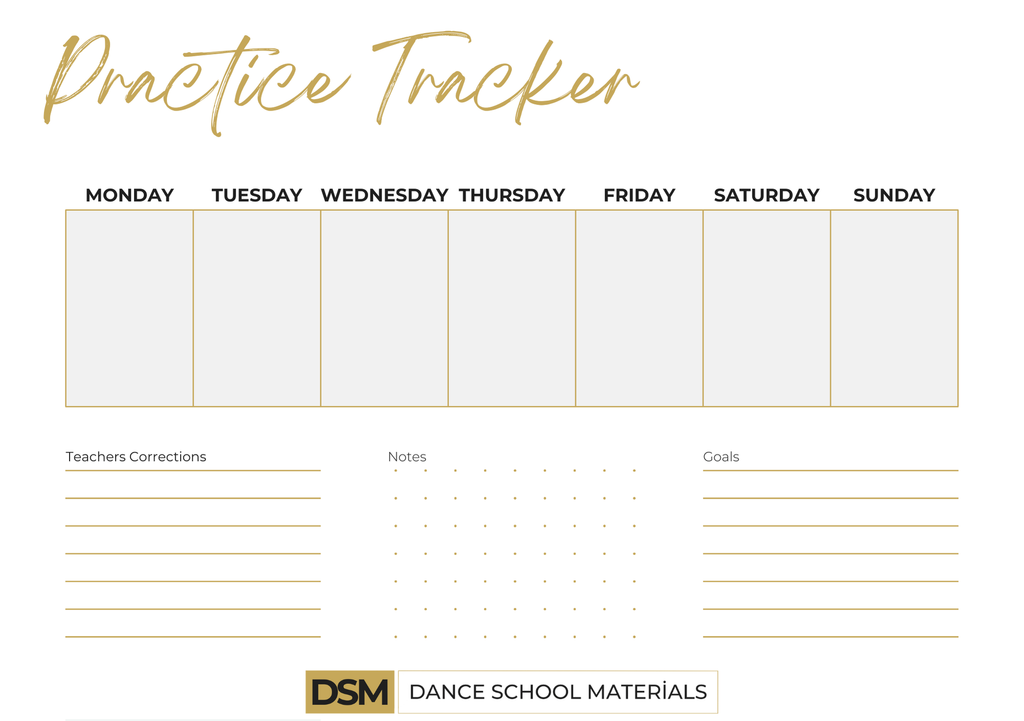 Dance Class Motivation Kit – Printable Templates for Dance Teachers and Studios